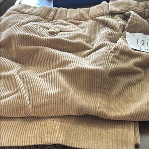 Men's Tan Corduroy Pants